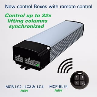 New Control Box family with remote control
